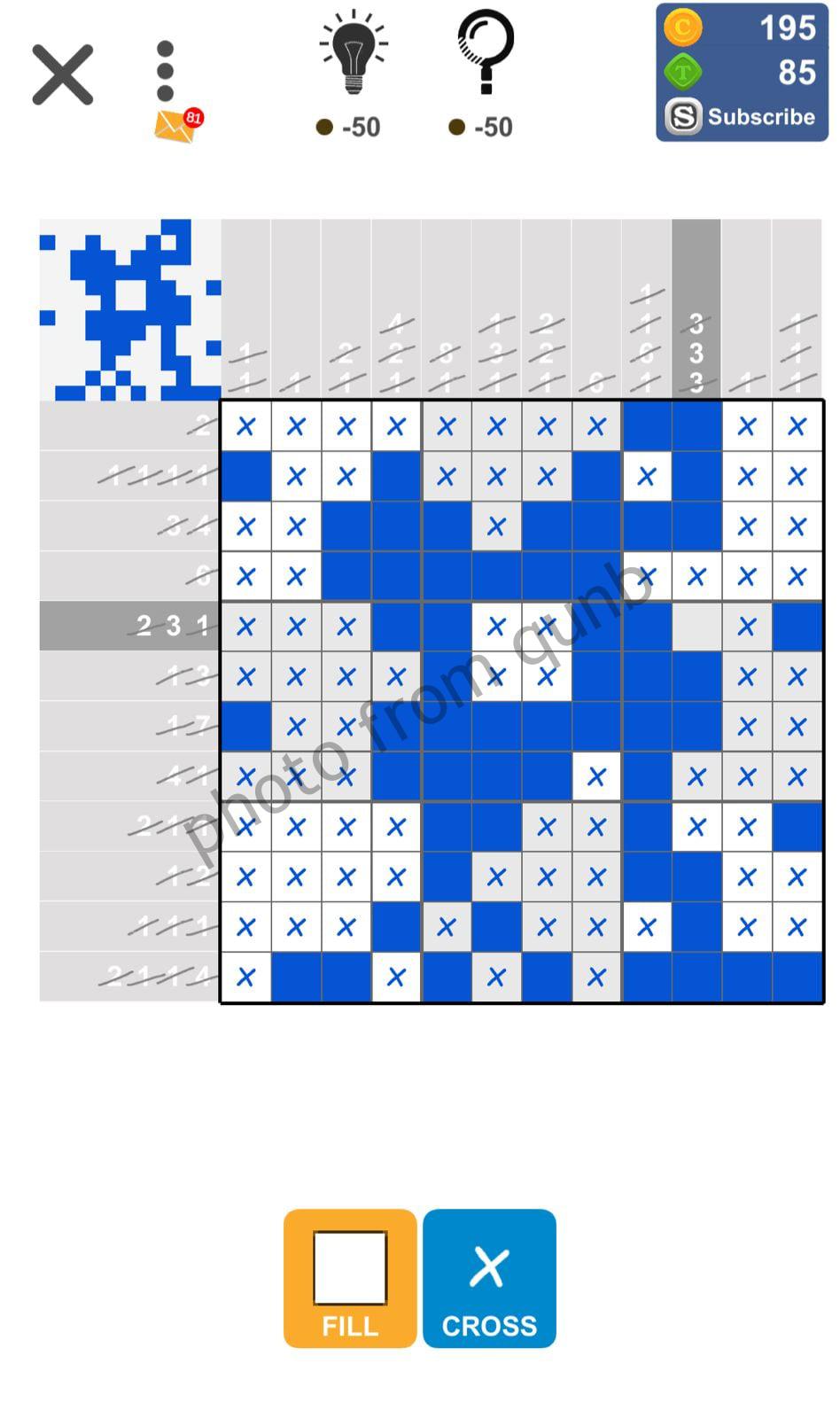 Puzzle Page Picture Cross August 17 » Qunb