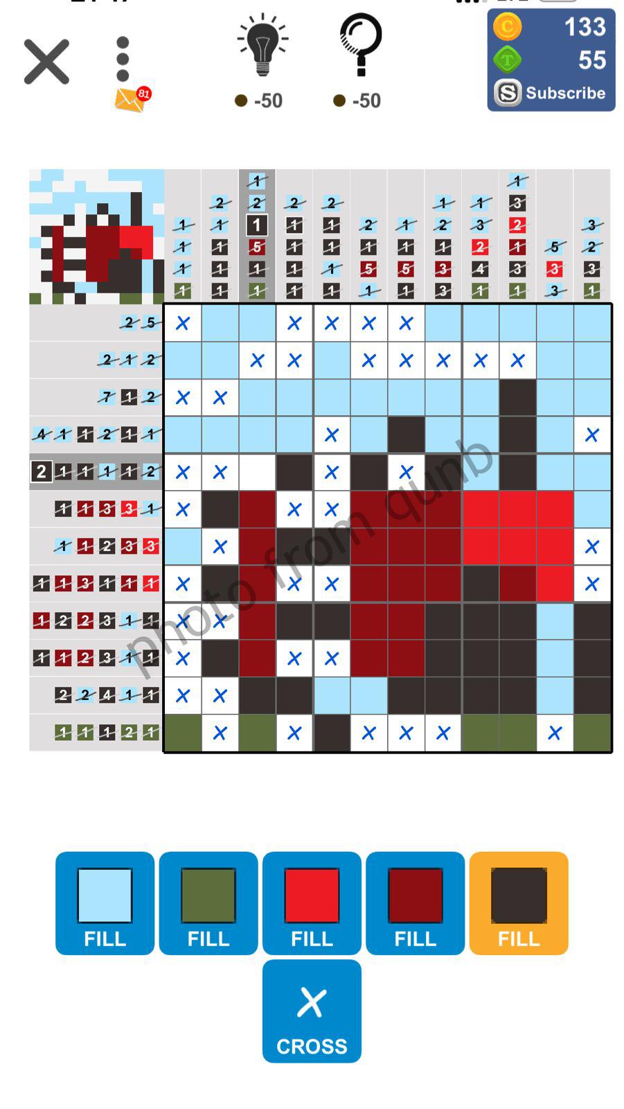 Puzzle Page Picture Cross August 2 2022 Solutions » qunb