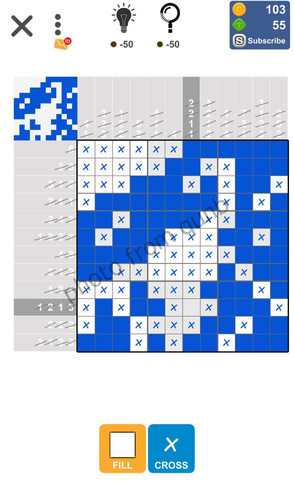 Puzzle Page Picture Cross August 24 » Qunb