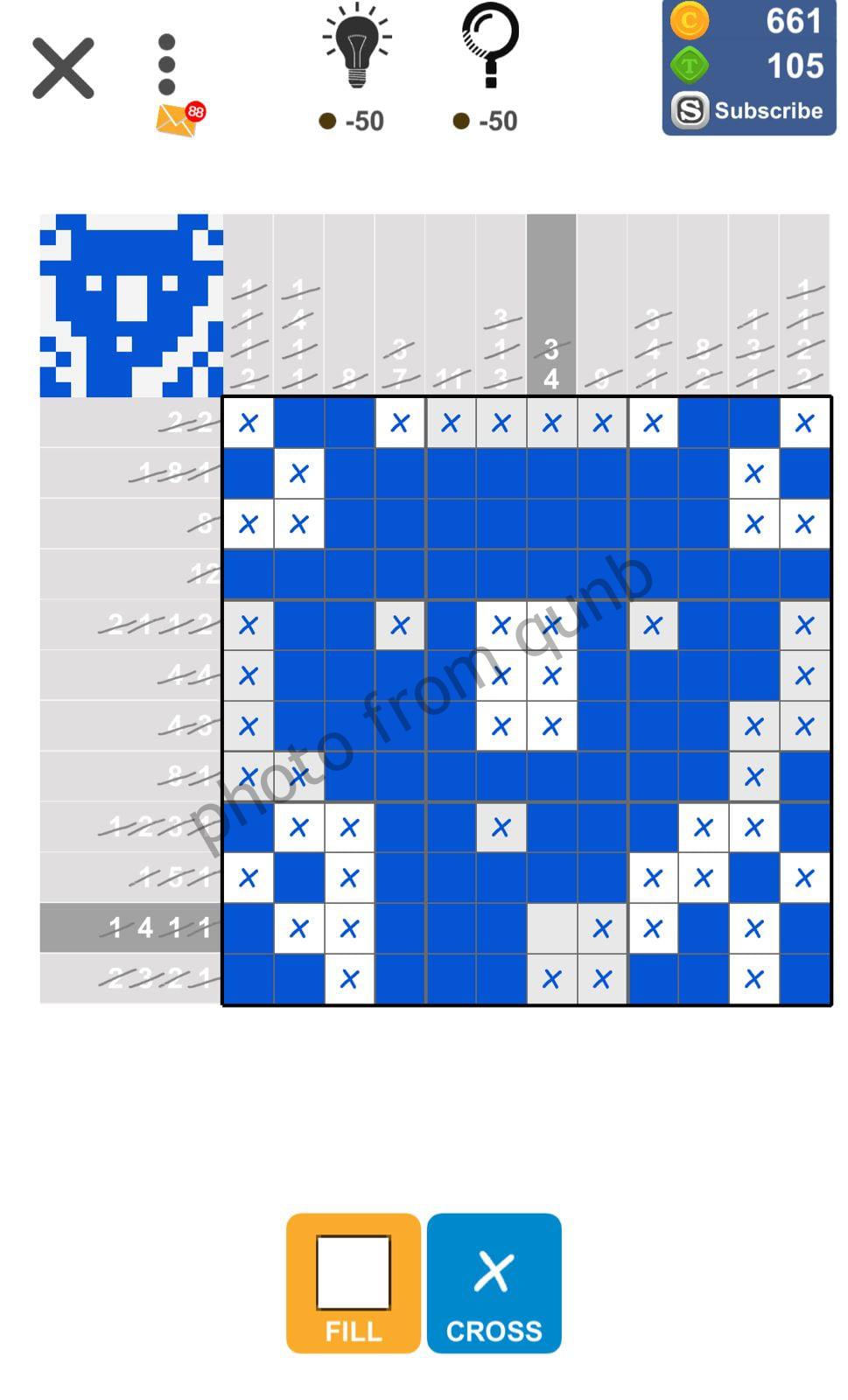 Puzzle Page Picture Cross October 7 » qunb