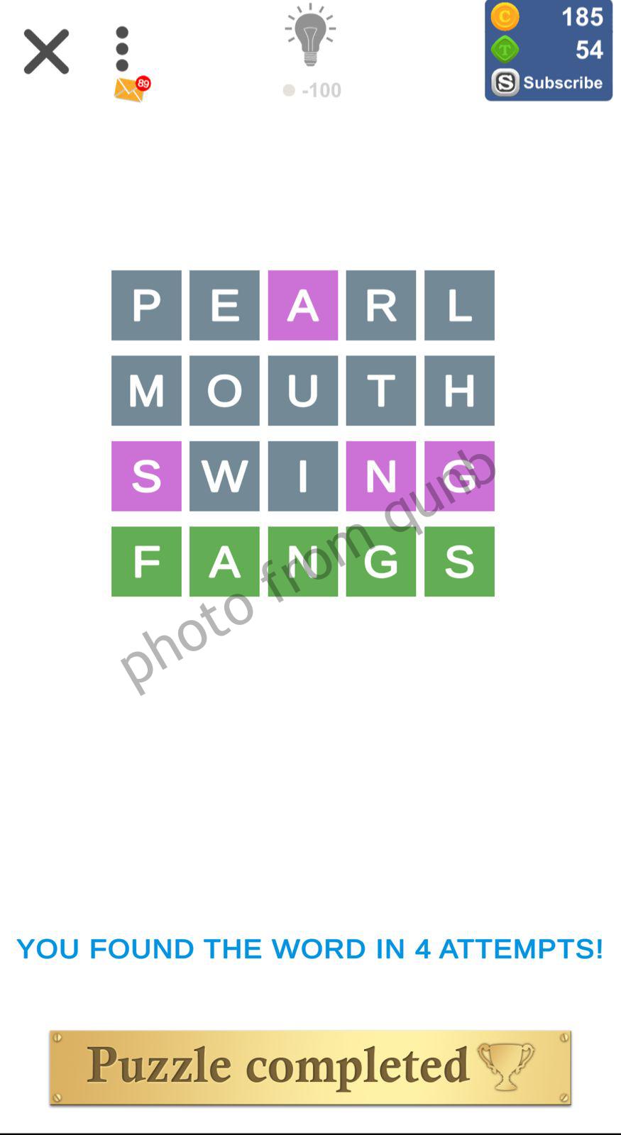 Puzzle Page Wordy October 29 » qunb