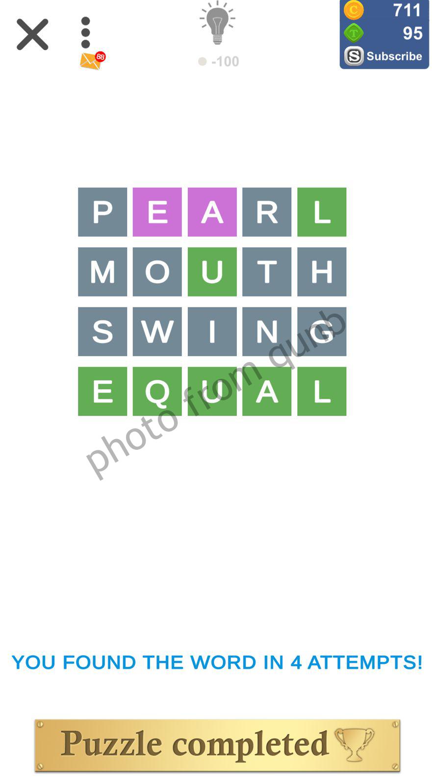 Puzzle Page Wordy October 7 » qunb