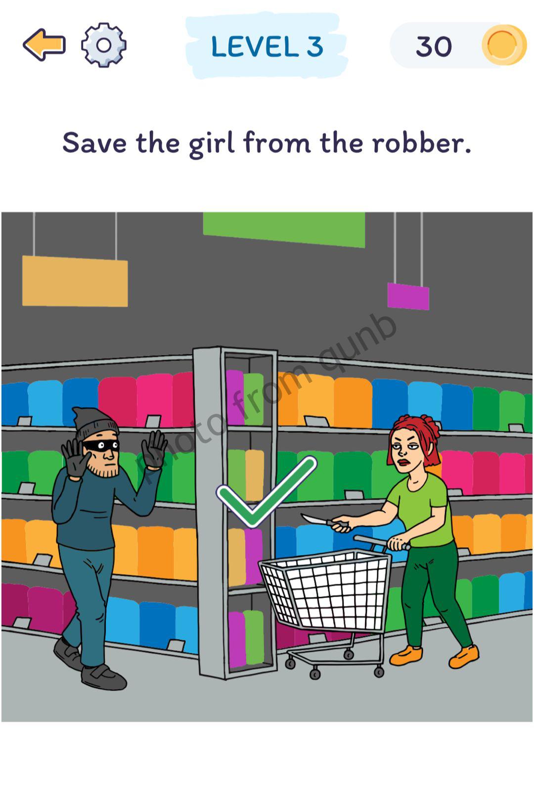 Smart Brain Help the Girl Level 3 » qunb