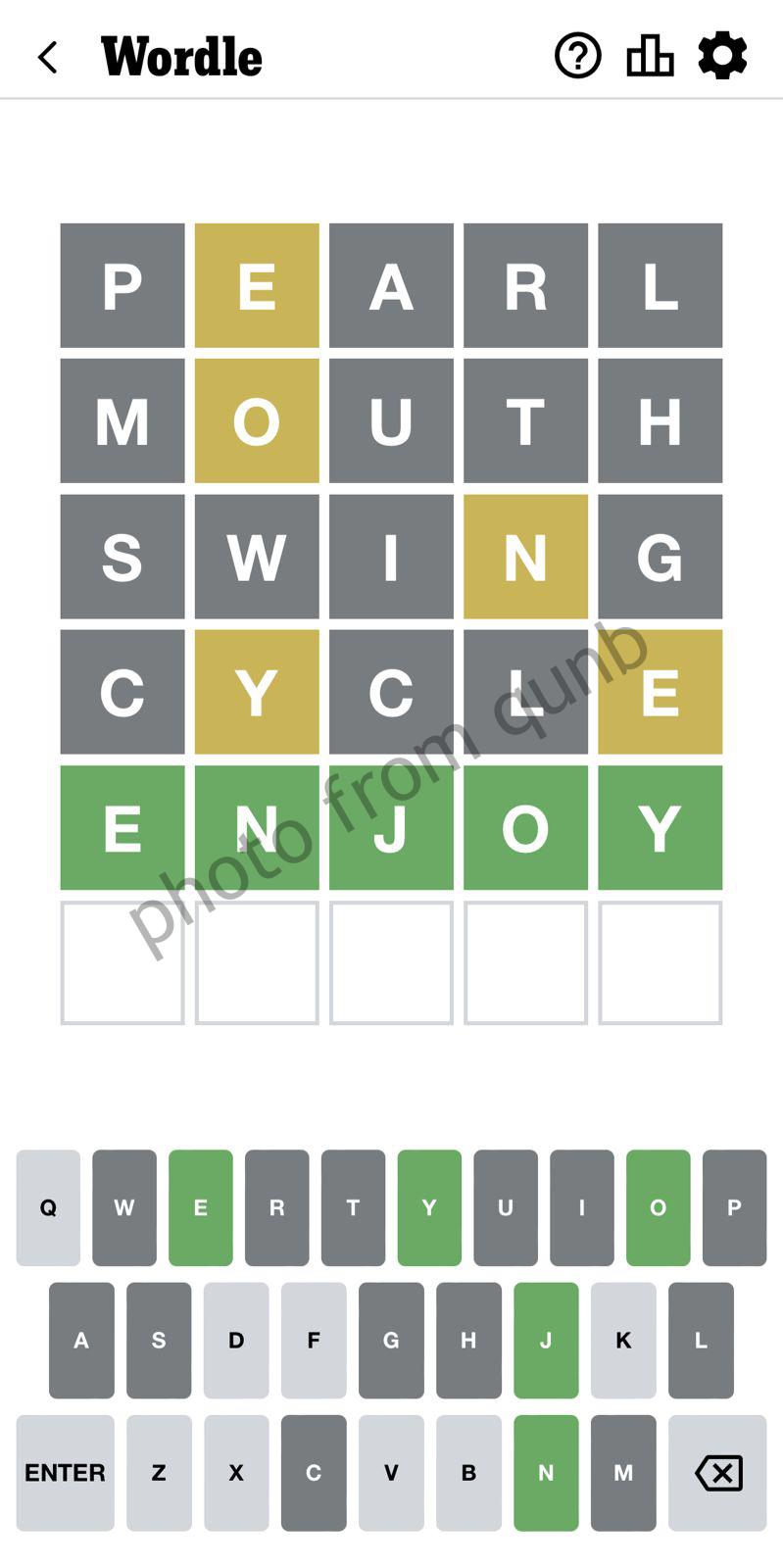 Wordle October 10 » qunb