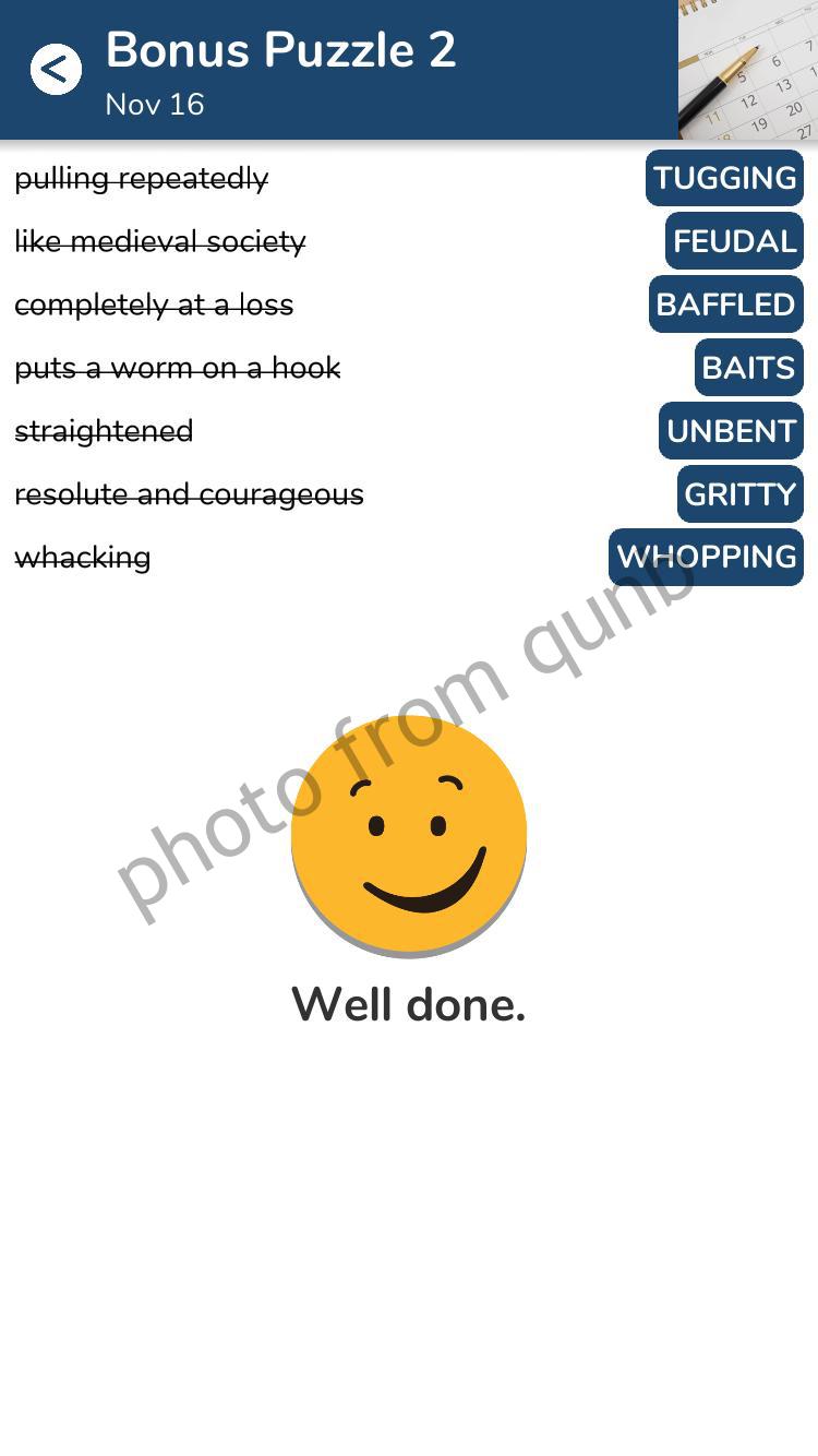 7 Little Words Bonus 2 November 16 2022 » qunb