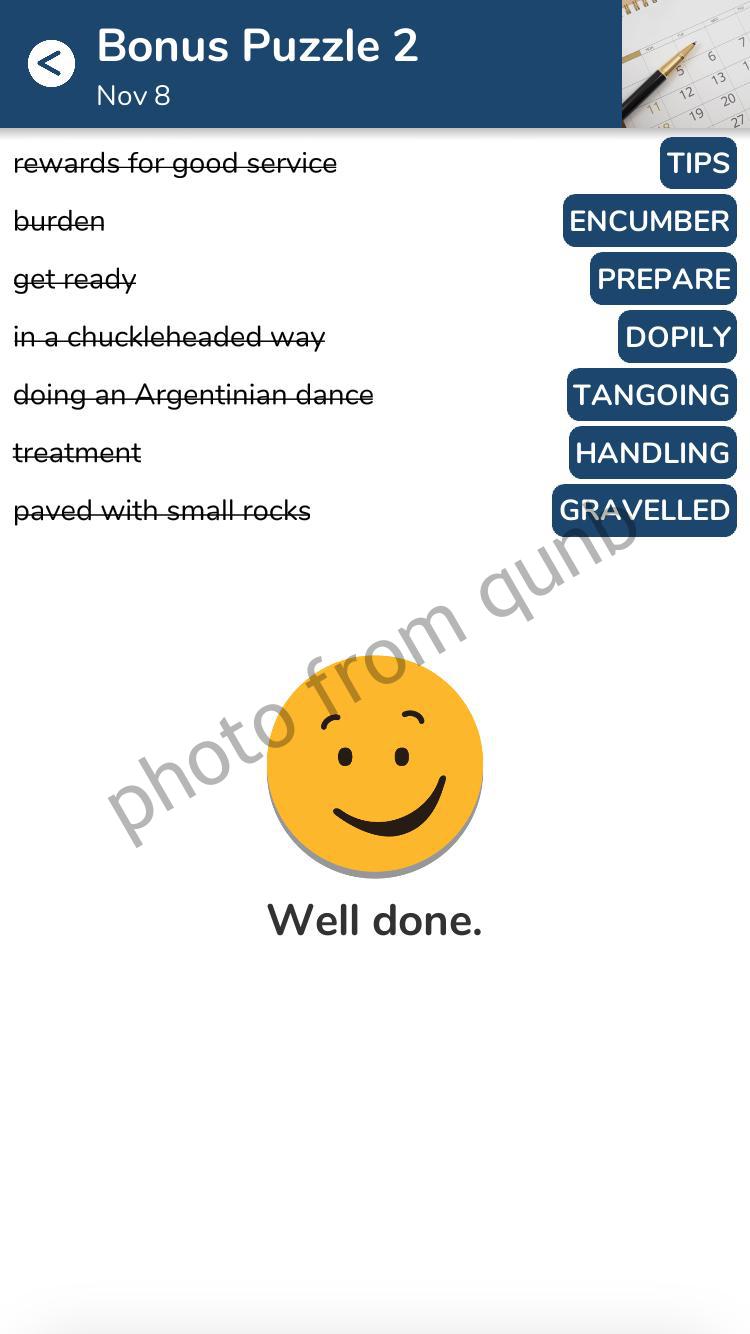 7 Little Words November 8 2022 Answers all in one Page » qunb