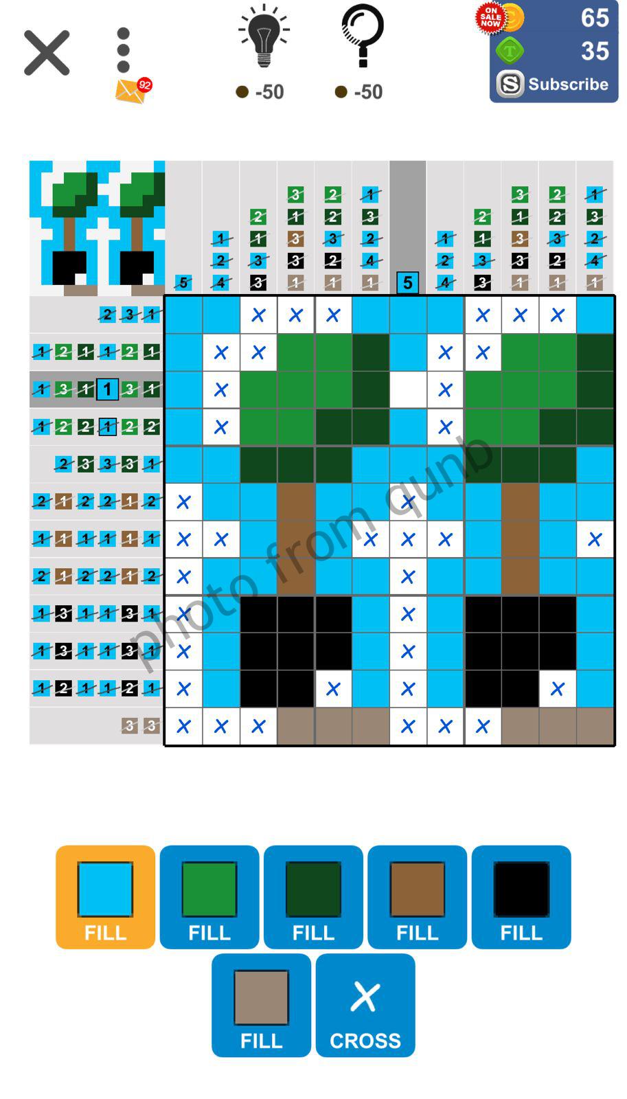 Puzzle Page Picture Cross November 15 2022 Solutions » qunb