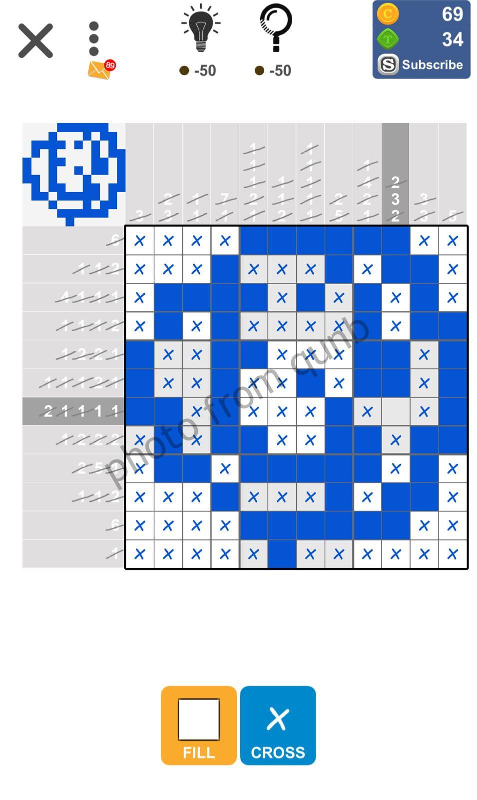 Puzzle Page Picture Cross November 2 » qunb