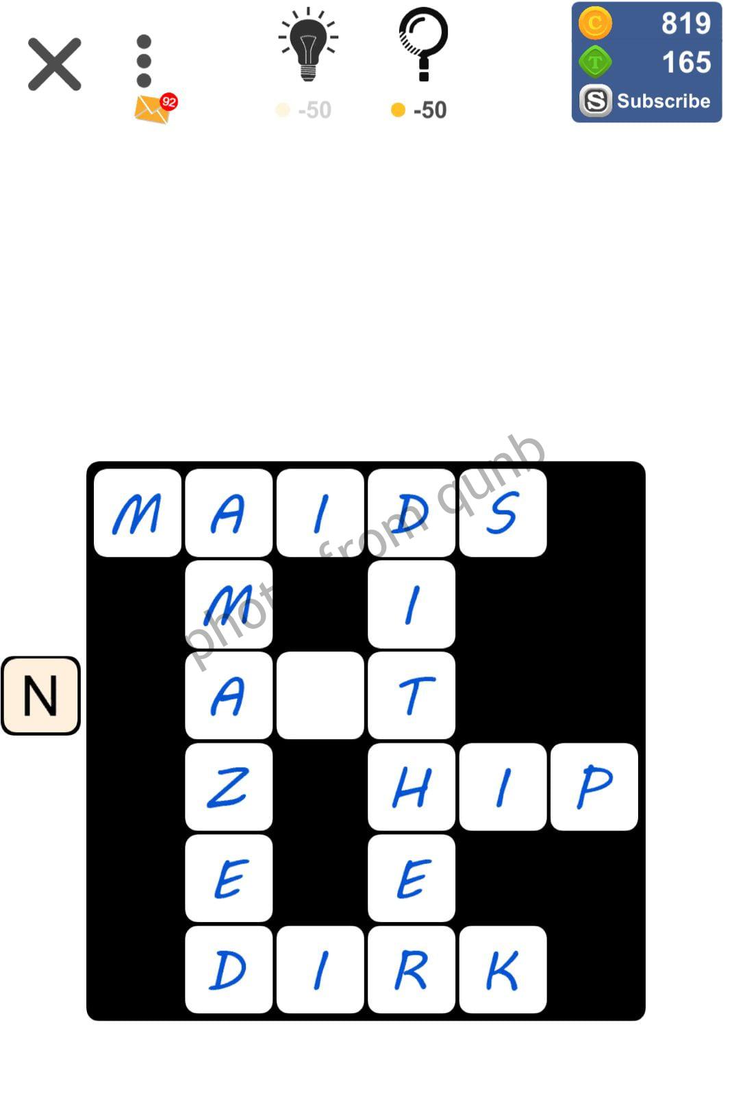 Puzzle Page Word Slide November 24 » qunb