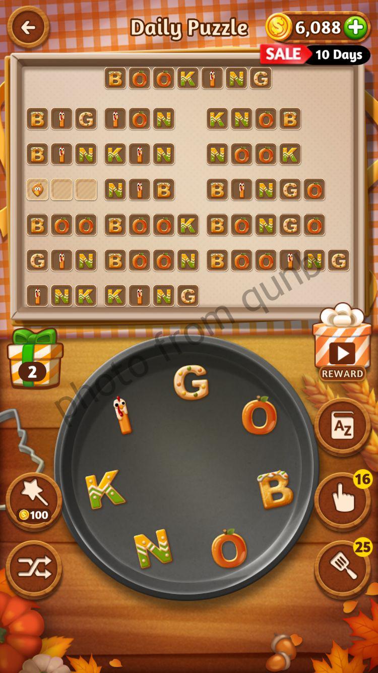 Word Cookies Daily November 24 2022 Answers » qunb