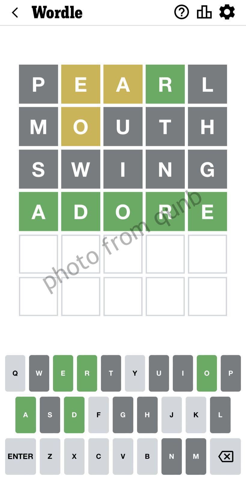 Wordle December 4 » qunb