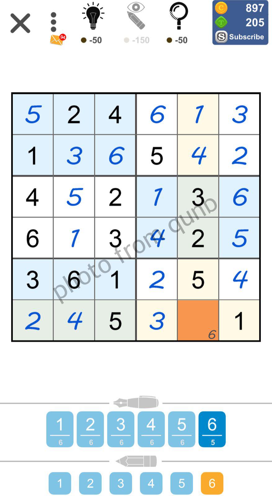 Puzzle Page Sudoku December 12 » qunb