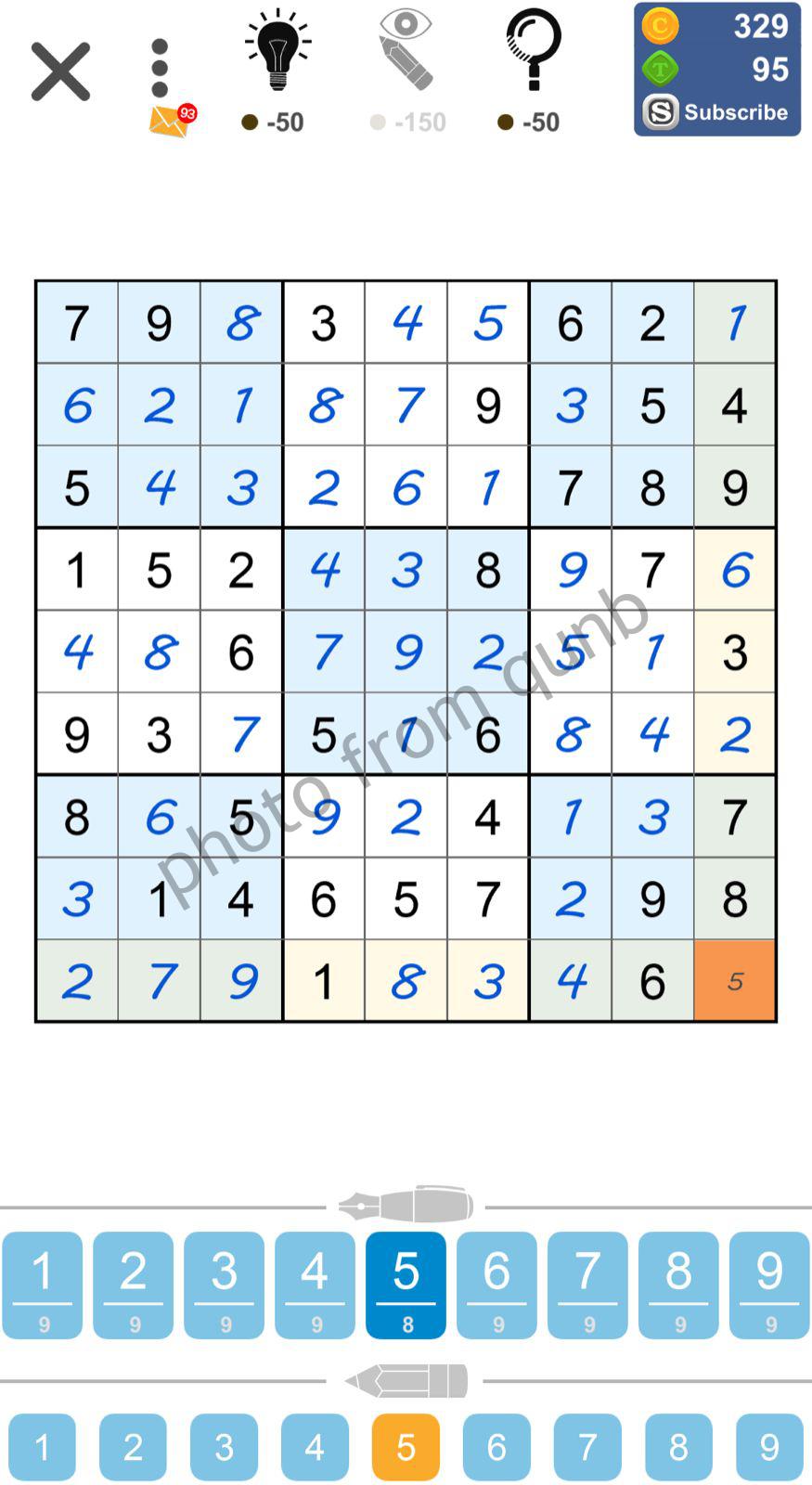 Puzzle Page Sudoku December 15 2022 Solutions » qunb