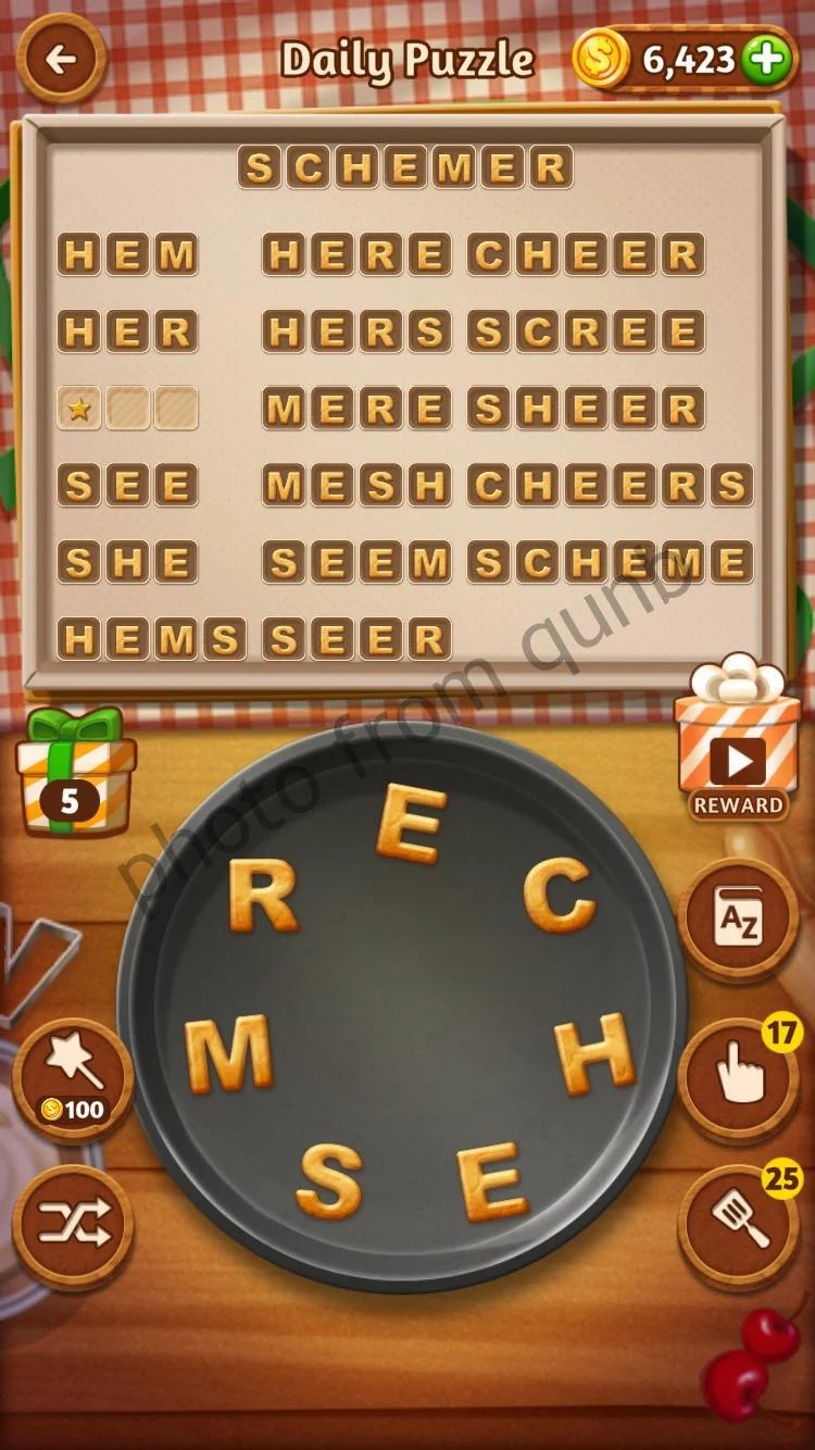 Word Cookies Daily December 6 2022 Answers