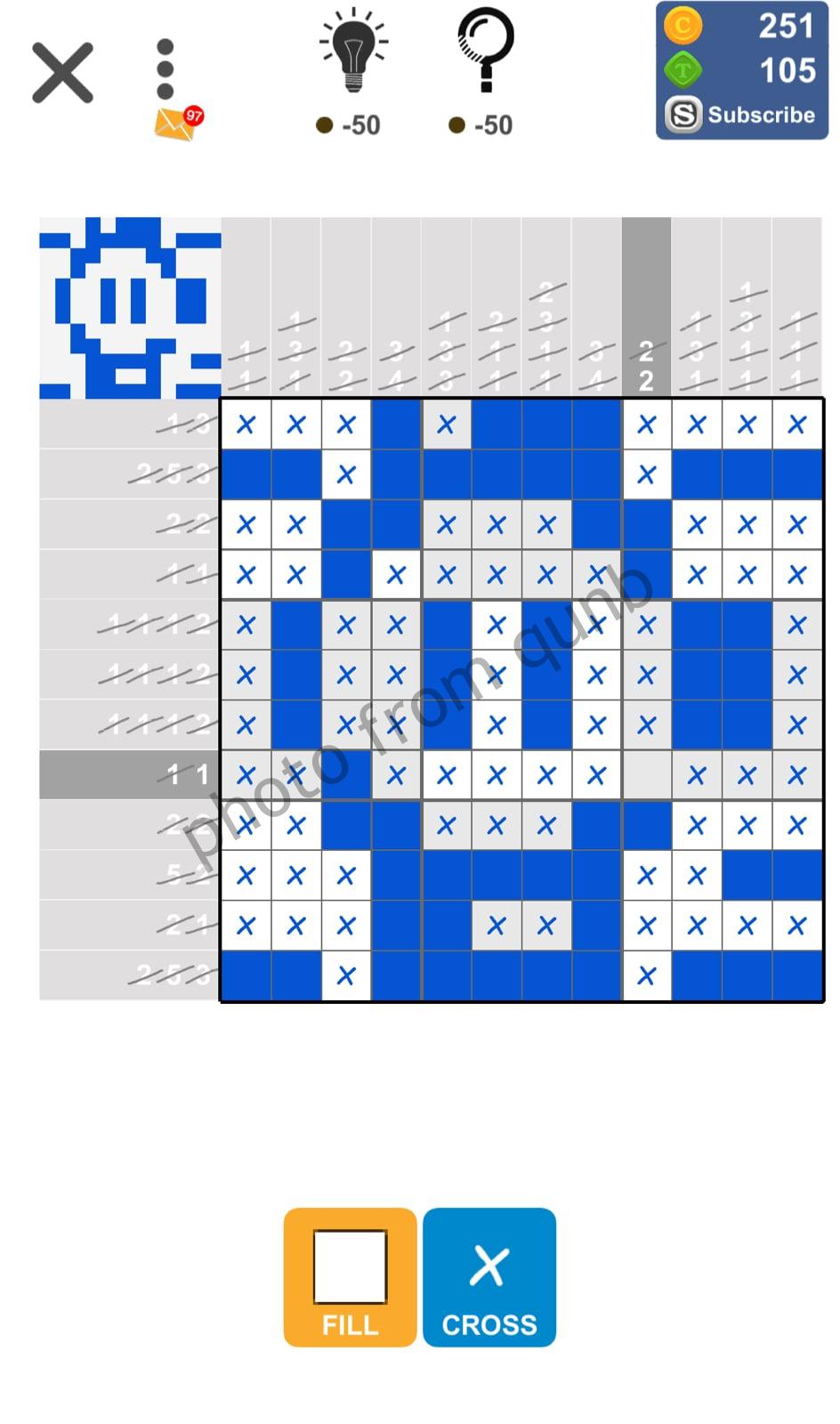 Puzzle Page Picture Cross January 18 2023 » qunb