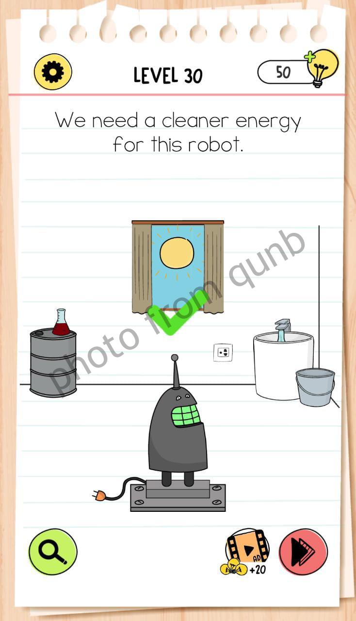 Brain Test 4 Level 30 Answers and Solutions