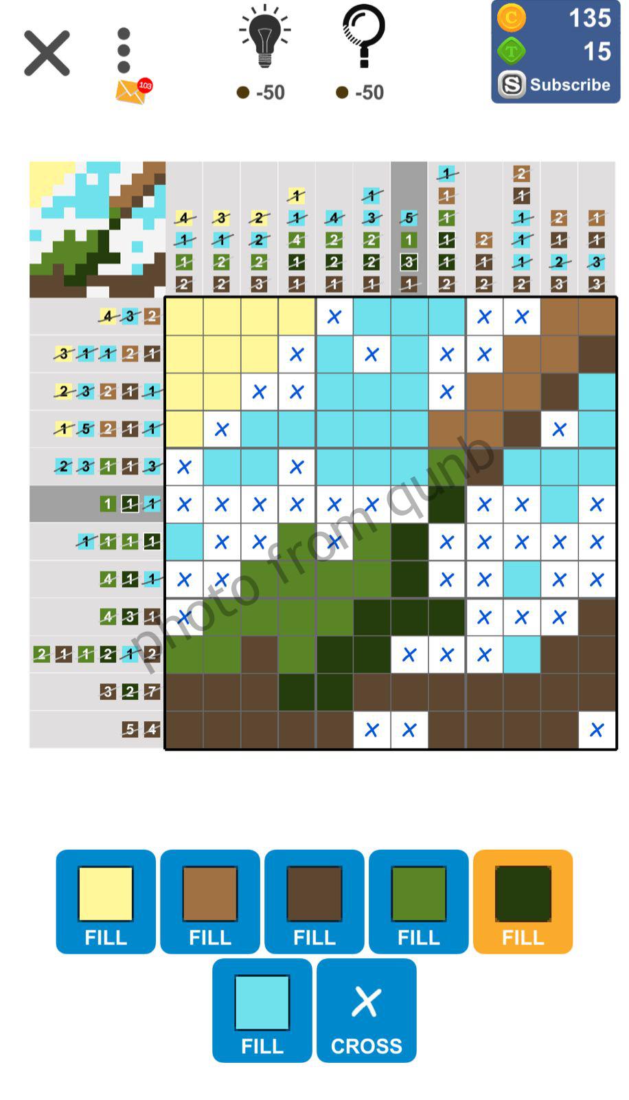 Puzzle Page Picture Cross February 28 2023 » qunb