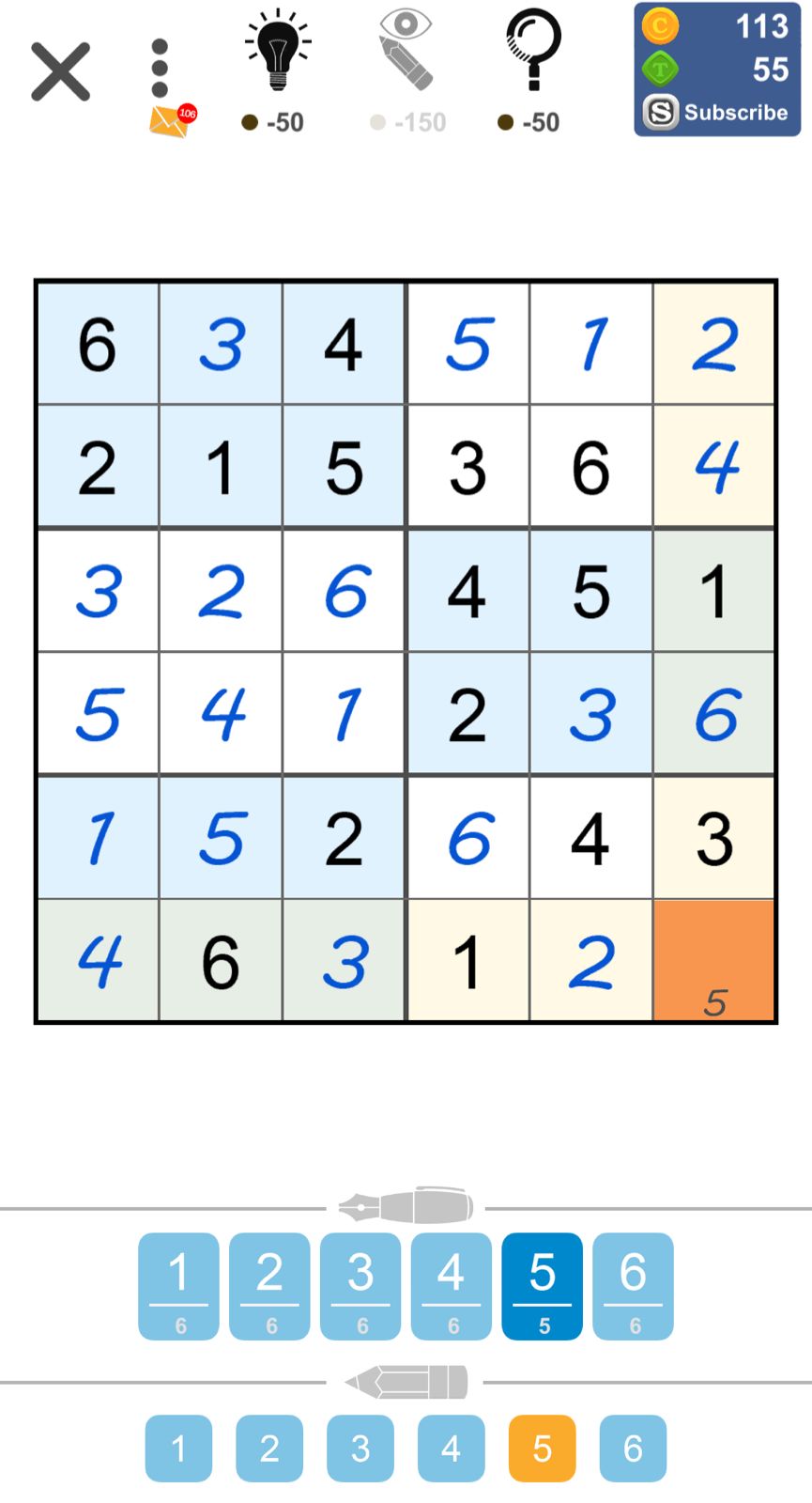 Puzzle Page Sudoku April 7 2023 » qunb
