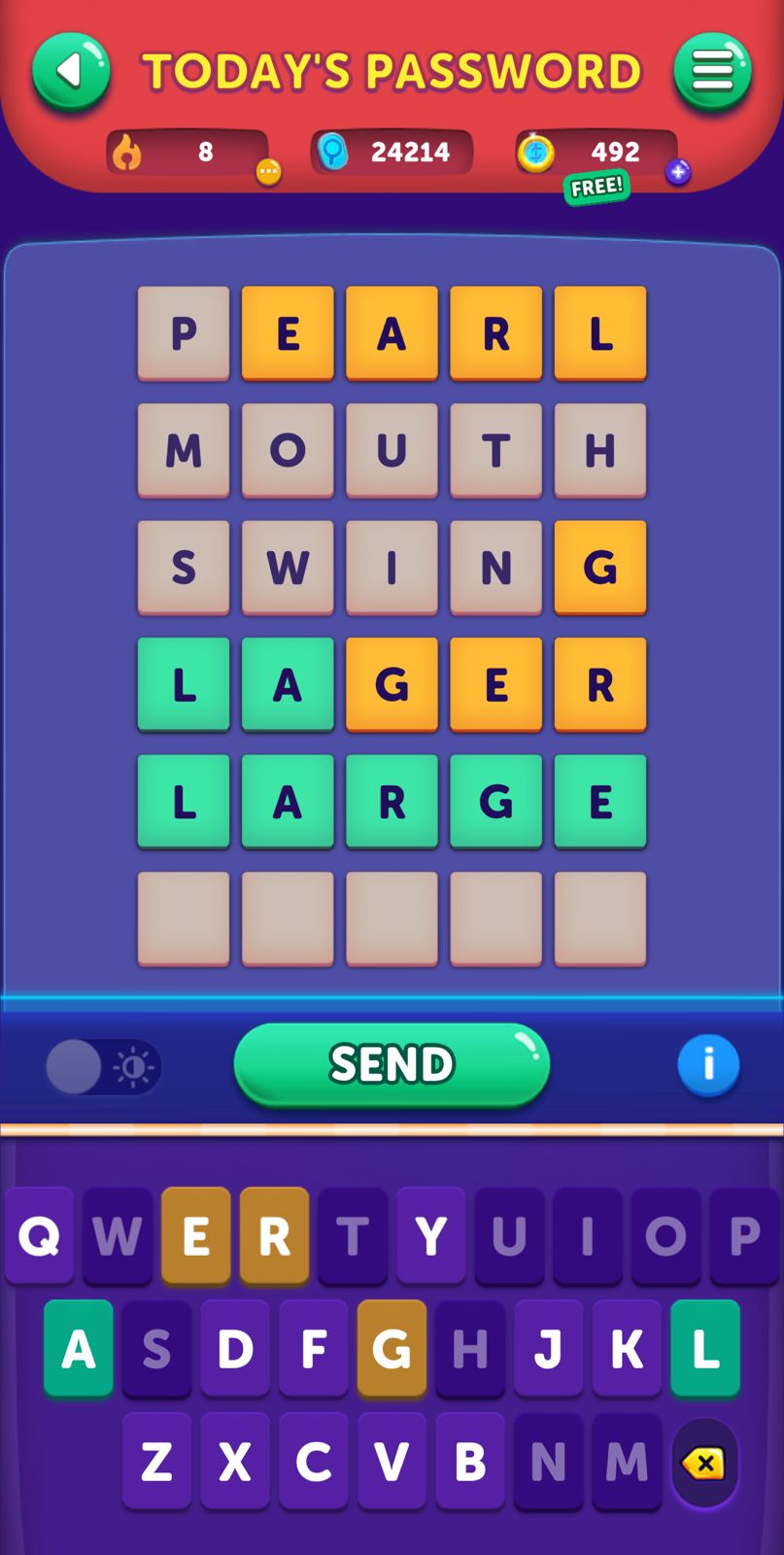 CodyCross Password May 4 2023 Answer