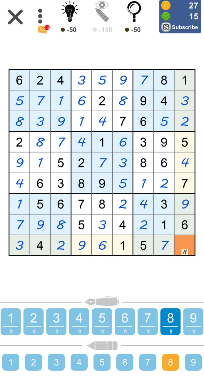 Puzzle Page Sudoku July 27 2023 Solutions