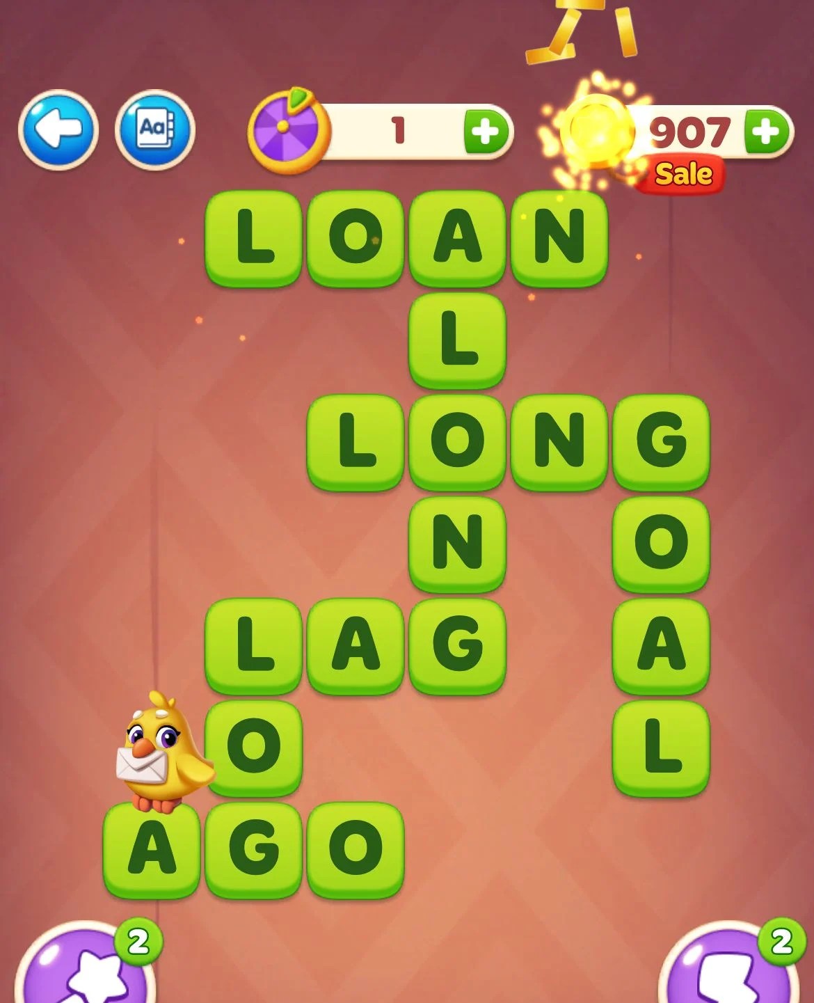 Word Spells Level 35 Answers