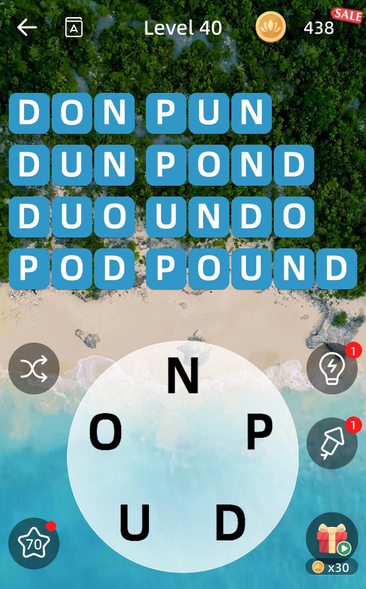 Zen Word Level 40 Answers