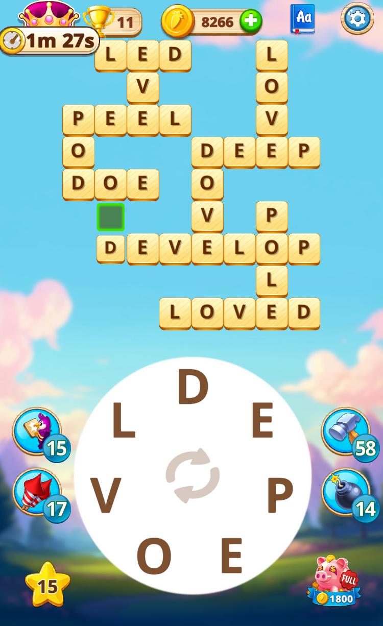 Word Farm Adventure Level 1105 Answers