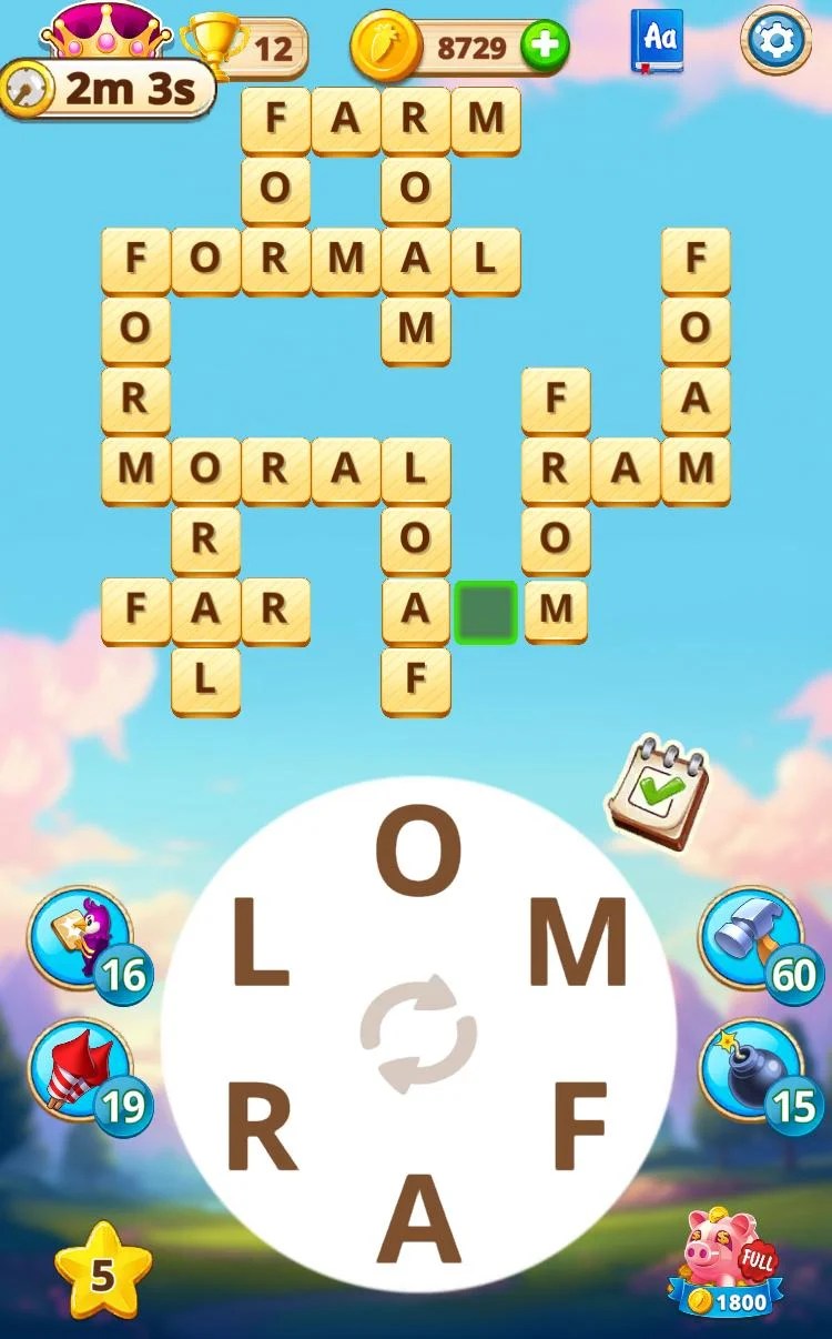 Word Farm Adventure Level 1150 Answers » qunb
