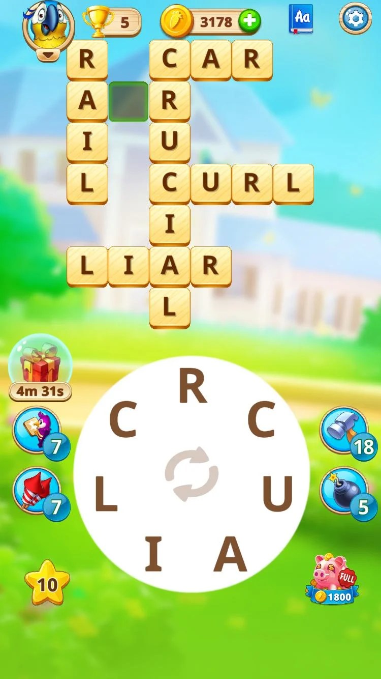 Word Farm Adventure Level 464 Answers » qunb