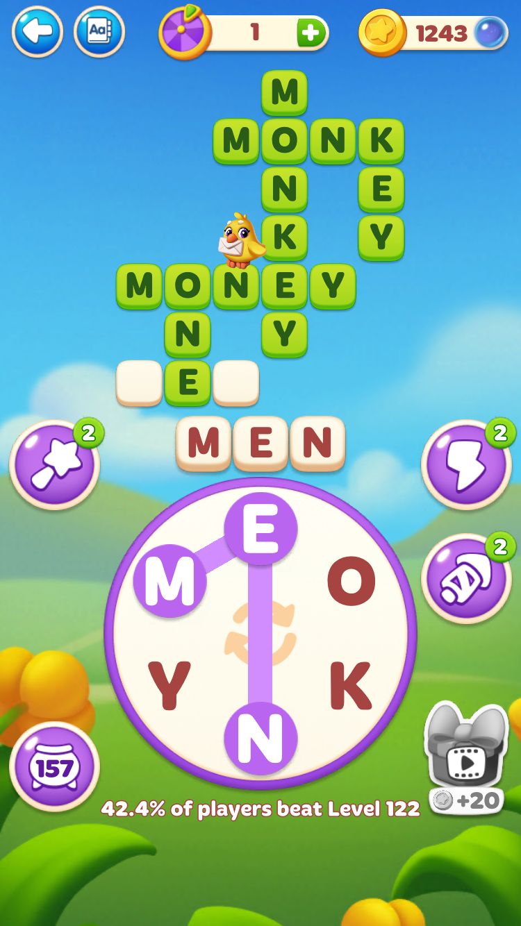Word Spells Level 122 Answers » qunb