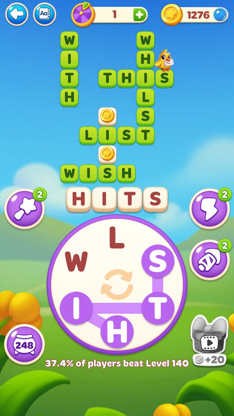 Word Spells Level 140 Answers
