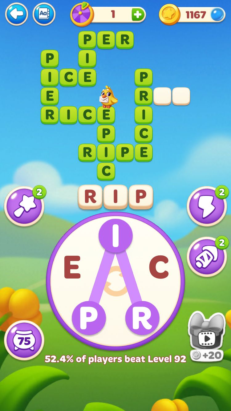 Word Spells Level 92 Answers