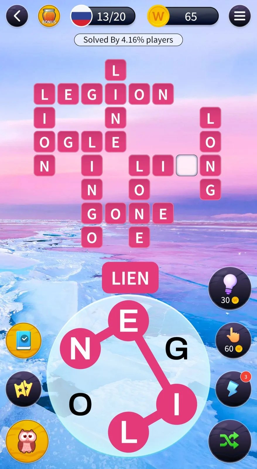 Word Trails Russia 13 (Level 463) Answers