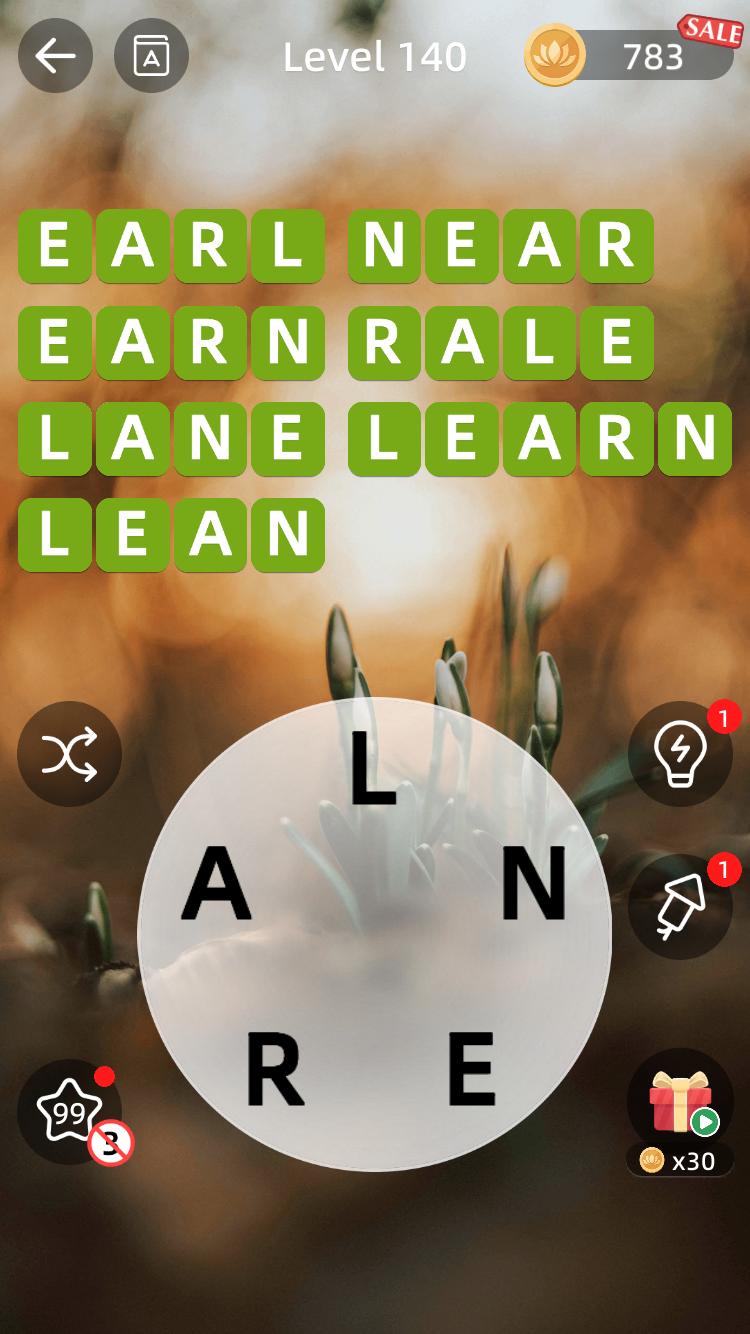 Zen Word Level 140 Answers