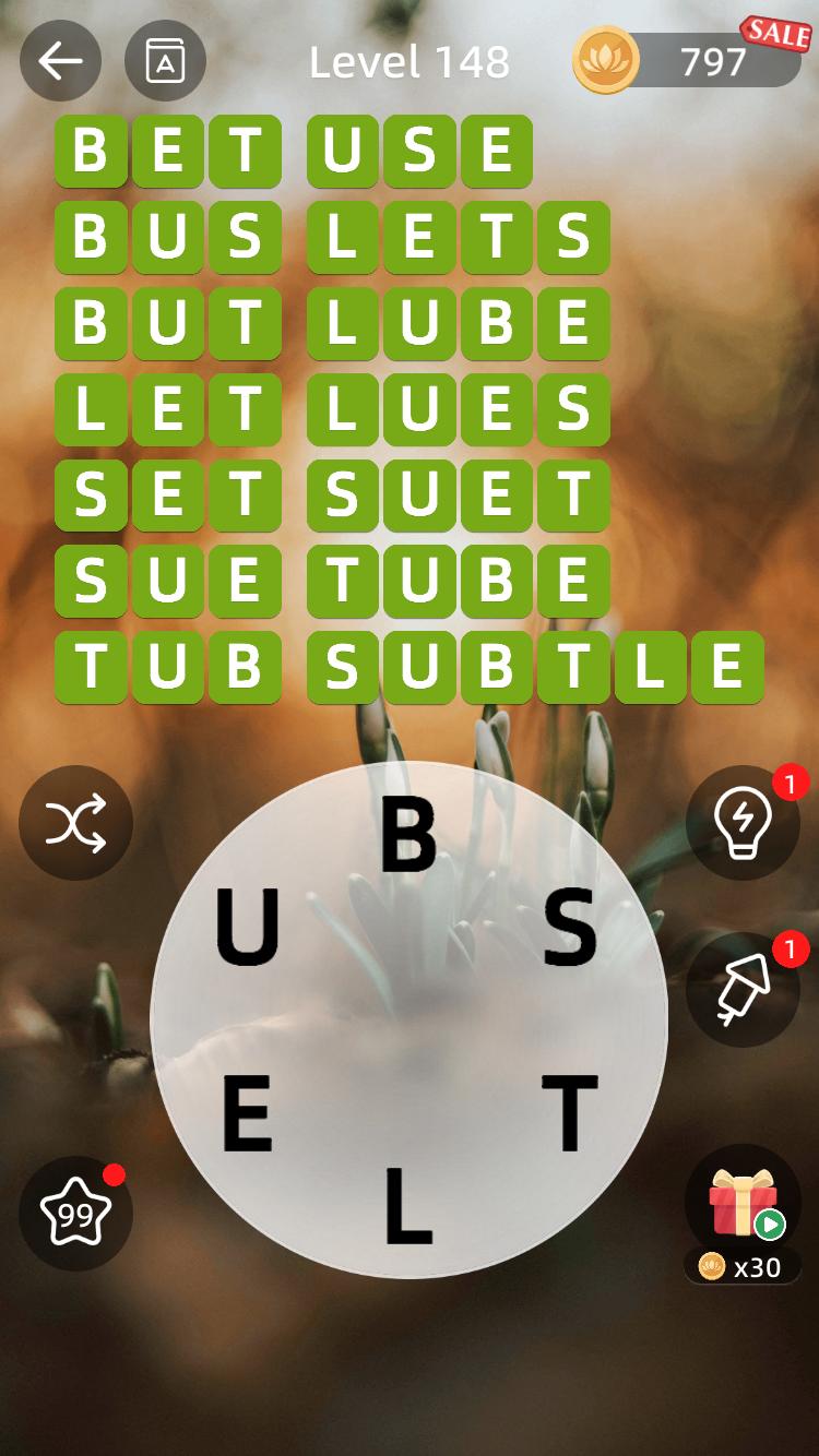 Zen Word Level 148 Answers » qunb