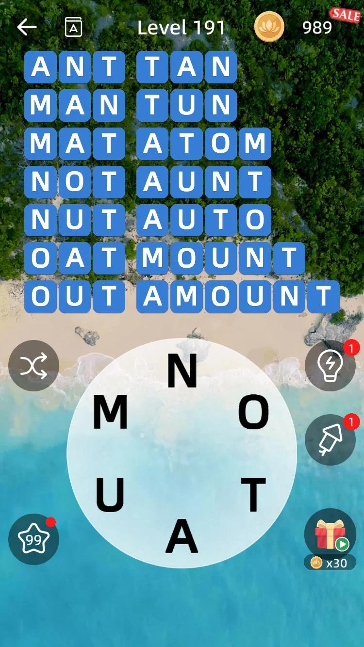 Zen Word Level 191 Answers