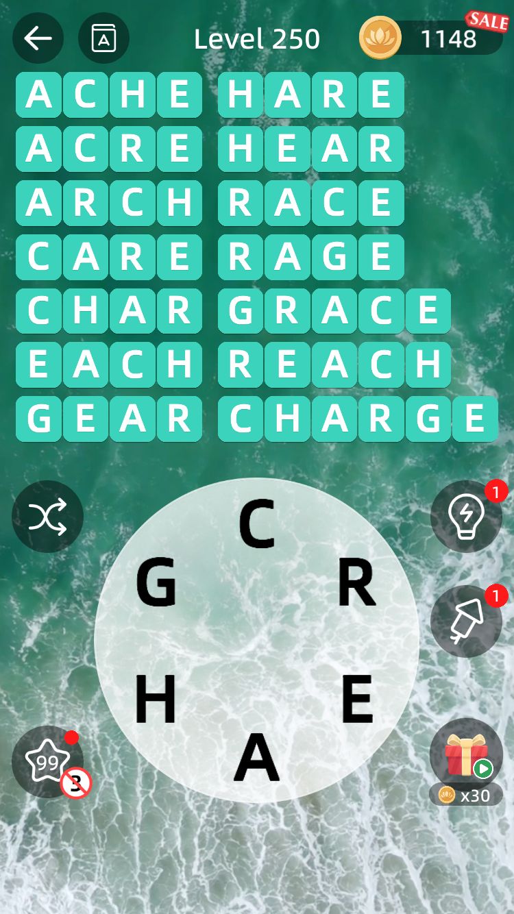 Zen Word Level 250 Answers » qunb