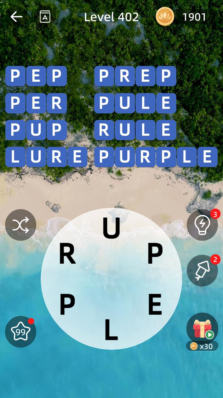 Zen Word Level 402 Answers » qunb