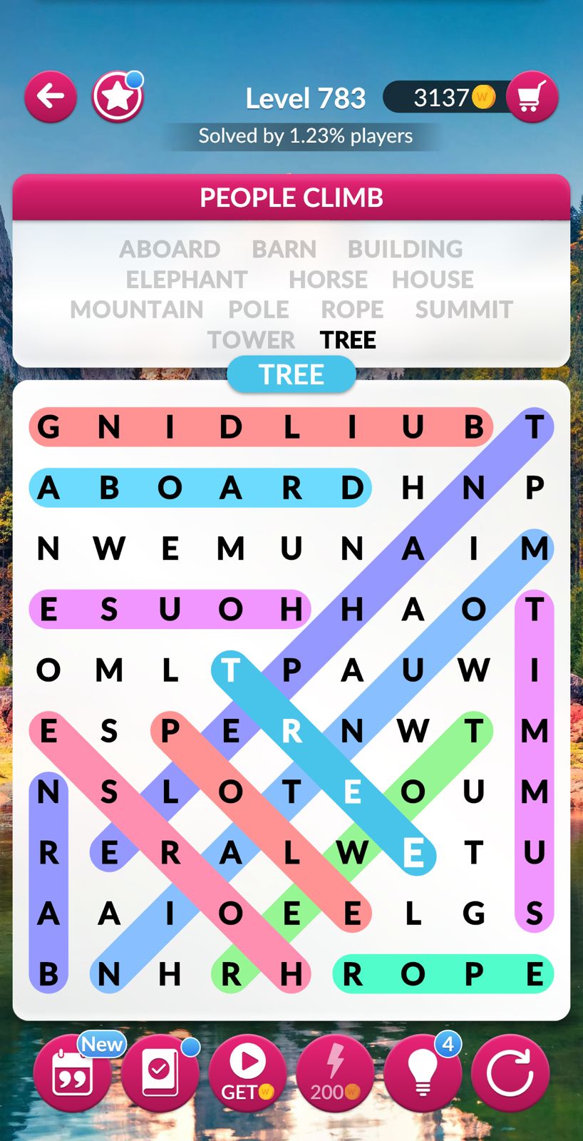 Word Search Explorer Level 783 People Climb Answers