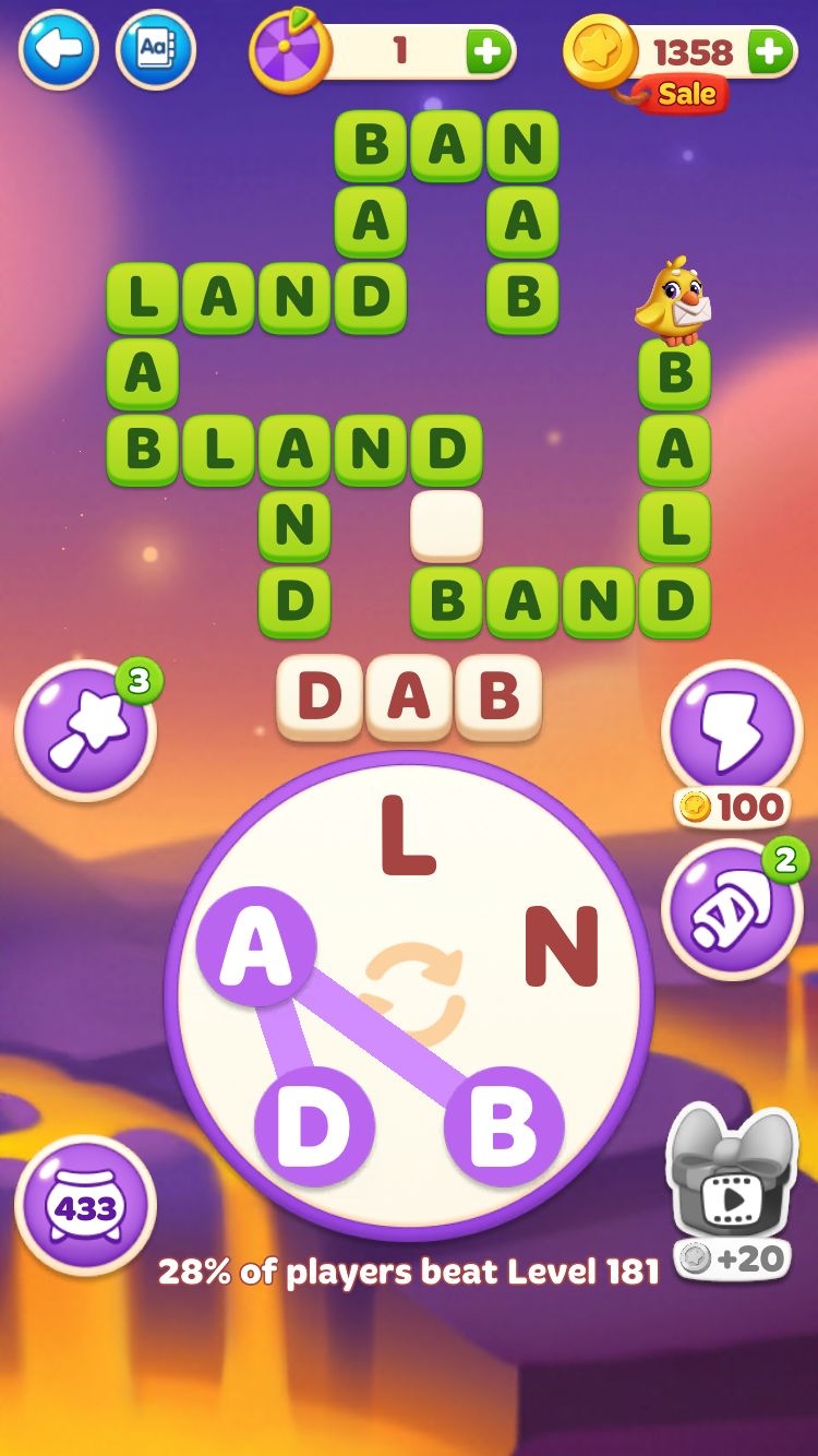 Word Spells Level 181 Answers