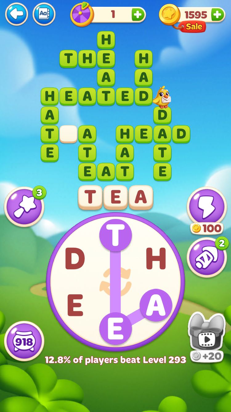 Word Spells Level 293 Answers