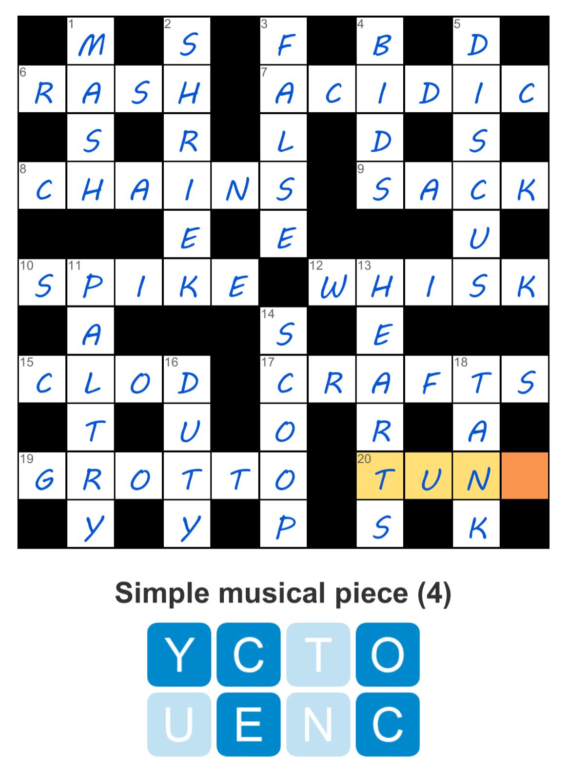 Puzzle Page Crossword April 12 2024 Answers