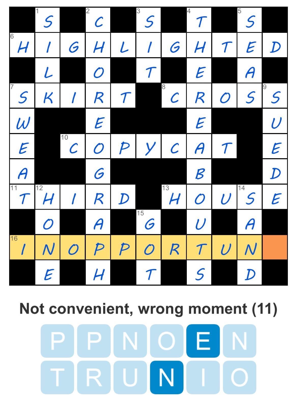 Puzzle Page Crossword May 2 2024 Answers