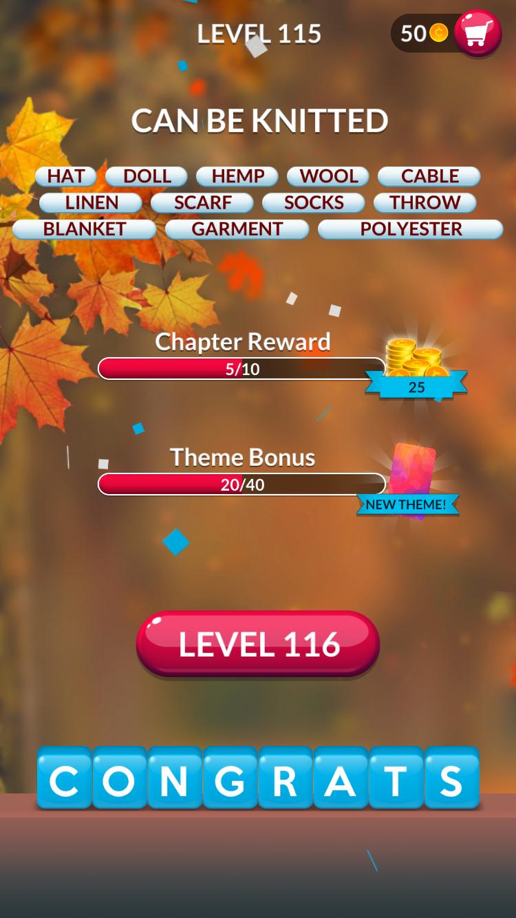 Word Stacks Level 115 Answers » Qunb