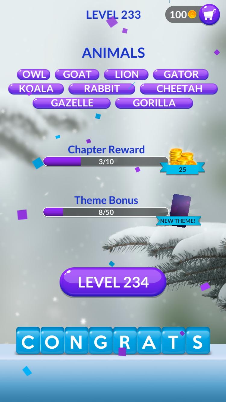 Word Stacks Level 233 Answers » Qunb