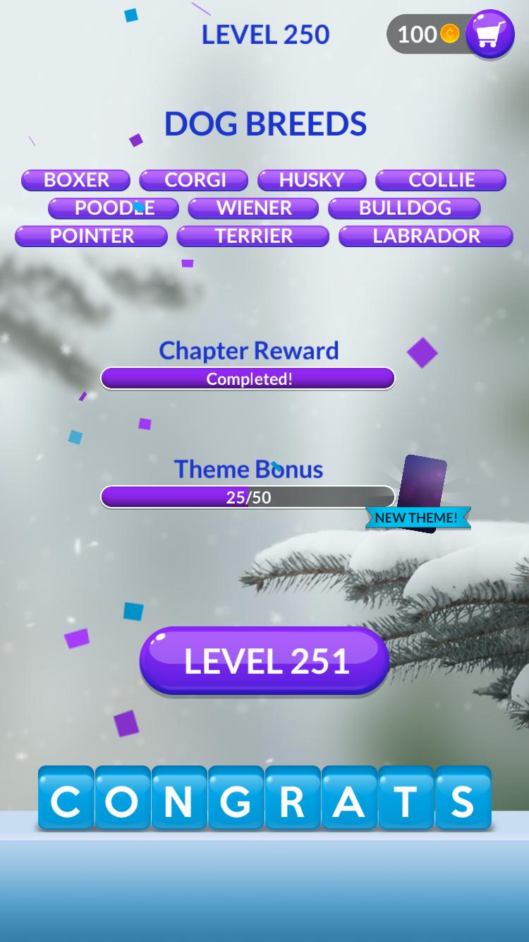 Word Stacks Level 250 Answers » Qunb