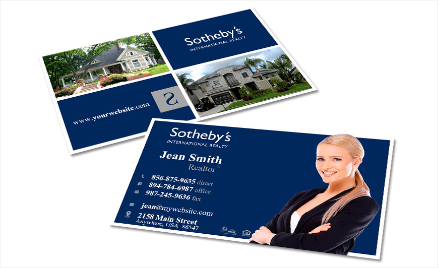 Sothebys Realty Business Cards Realty Studio Design