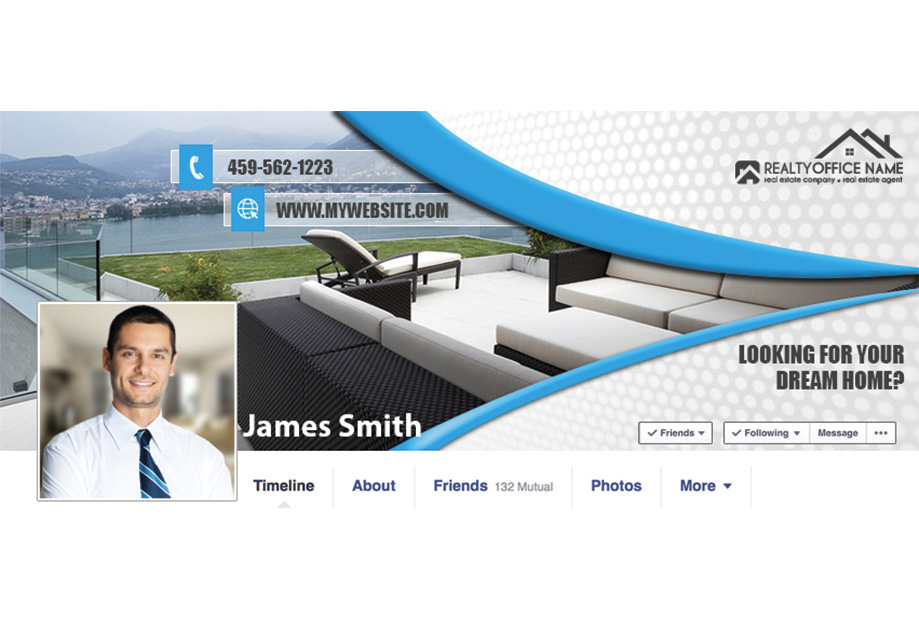 Real Estate Facebook Graphic Template Real Estate Facebook Cover