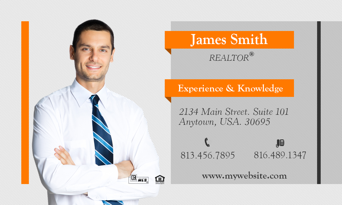 Real Estate Business Card Stickers Template 13 Business Card Stickers