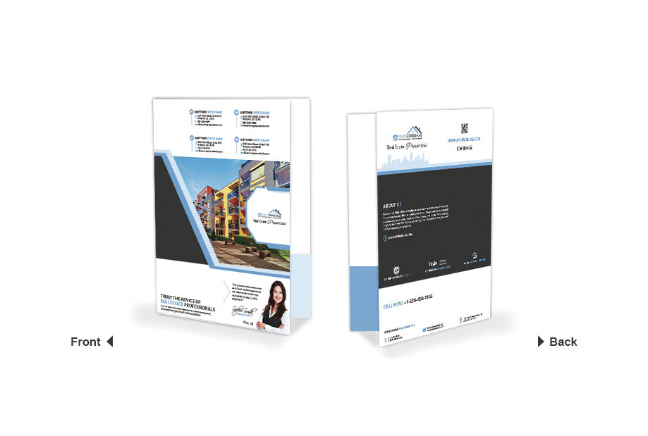Real Estate Folder 07 Real Estate Folder Template 07, Realtor Folder 07